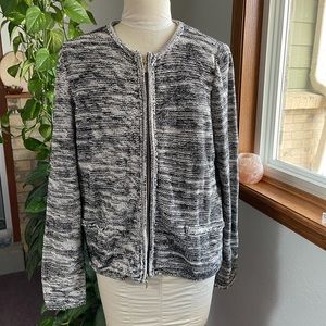 Belford black and white jacket